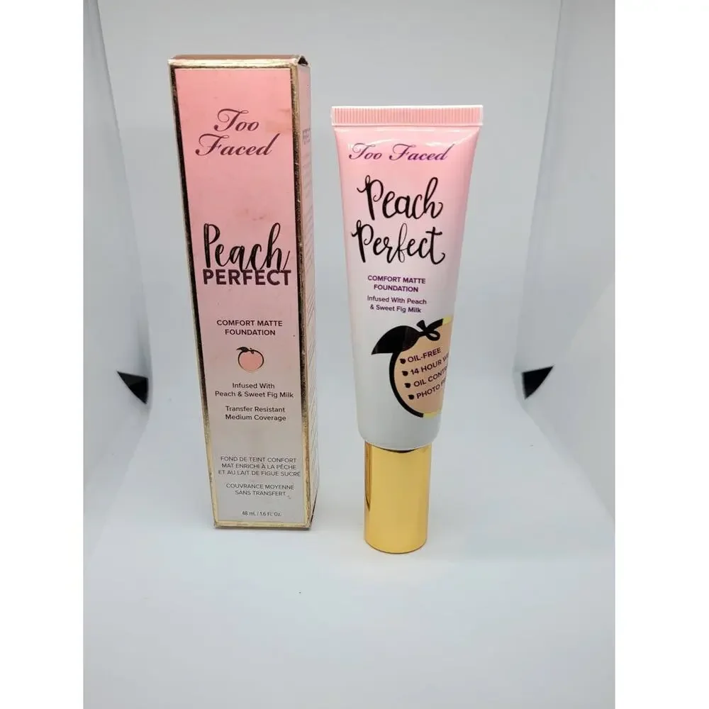 Too Faced Peach Perfect Foundation Sable
